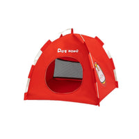 Pet Tent Bed for Cats and Small Dogs, Foldable Indoor/Outdoor Pet Camping House, All Seasons