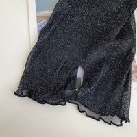 Women's Summer Ice Silk Neck Gaiter with Ear Loops, UV Protection Sun Mask for Outdoor Activities