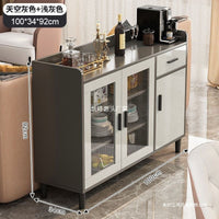 Luxury Sideboard Buffet Cabinet with Storage for Living Room Dining Room Kitchen, Italian Style Wine Cabinet