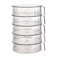 Hollow Food Cover Stackable Insulated Breathable Anti-Fly Insect Proof Meal Cover for Home Dining Table
