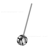 304 Stainless Steel Long Handle Oil Ladle for Kitchen, Mini Sauce Spoon for Cooking and Baby Food