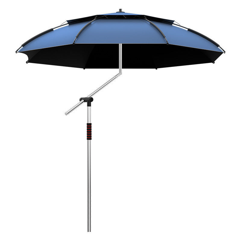 Outdoor Fishing Umbrella Sunshade with UV Protection and Rainproof Features for Camping and Beach