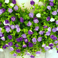Colorful Eucalyptus and Gypsophila Wreath for Spring/Summer Door Decor