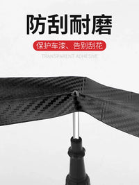 Car Door Sill Protector Strip Carbon Fiber Bumper Guard Film Anti-Scratch Trunk Edge Protection