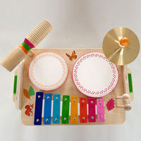 Orff Percussion Instrument Tabletop Set for Early Education
