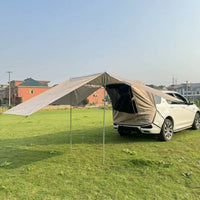 SUV Tailgate Tent Awning for Camping and Travel, Waterproof Sunshade for Outdoor Self-Driving Tours
