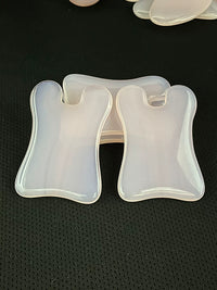 Natural Jade Gua Sha Board and Massage Stick Set for Face and Body