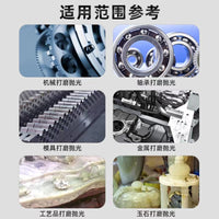 Grinding Stone Bit Set for Rotary Tools, Aluminum Oxide Abrasive for Metal Polishing and Rust Removal, 3mm Shank