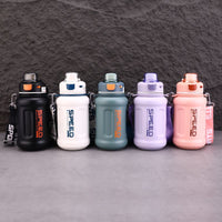 Large Capacity 316 Stainless Steel Insulated Water Bottle with Straw for Students and Kids