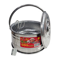 Portable Charcoal Brazier for Outdoor Heating and BBQ
