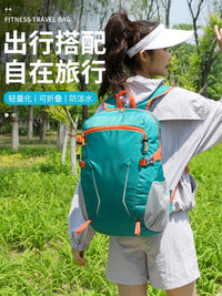 Lightweight Multi-functional Foldable Hiking Backpack Waterproof Outdoor Travel Rucksack