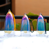 Crystal Singing Bowl Set with Bell and Quartz Striker for Yoga, Meditation, and Sound Healing