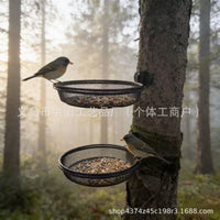 Adjustable Heavy-Duty Clamp Bird Feeder and Bath Holder for Patio