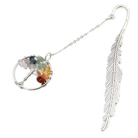 Vintage Chinese Style Metal Feather Bookmark Gift Set