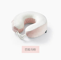 Natural Latex U-Shaped Travel Neck Pillow for Neck Support