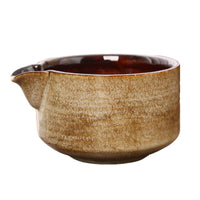 Japanese Matcha Tea Ceremony Set with Glazed Bowl and Whisk