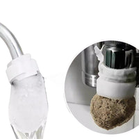 Faucet Filter Cotton Splash-proof Net for Kitchen and Home Water Purification, Washable