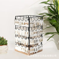 Multi-Layer Iron Art Jewelry Display Stand for Bracelets, Earrings, and Necklaces