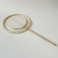 Chinese Style Round Fan Wedding Hand Fan DIY Material Kit for Hanfu