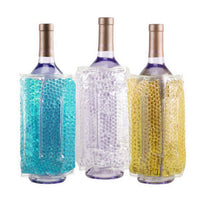 Reusable Gel Ice Pack Wine Cooler Sleeve for Chilling Bottles