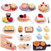Dollhouse Miniature Breakfast Set for OB11 Models