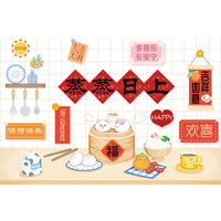 Kitchen Oil-Proof Wall Sticker for Stove and Range Hood, Waterproof, High-Temperature Resistant, Electrostatic Adhesion
