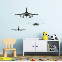 Airplane Metal Wall Art for Kids' Room Decor