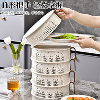 Hollow Food Cover Stackable Insulated Breathable Anti-Fly Insect Proof Meal Cover for Home Dining Table