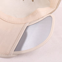 Quick-Dry UV Protection Baseball Cap with Retractable Brim for Outdoor Activities