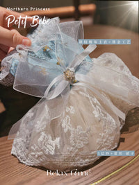 Princess Wedding Dress for Small Dogs and Cats with Leash Ring - Maltese, Ragdoll