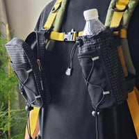 Outdoor Shoulder Strap Phone Pouch Hiking Water Bottle Holder Bag Waterproof Backpack Attachment
