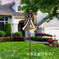 Outdoor Solar Iron Art Garden Courtyard Balcony Waterproof Landscape Ambient Decorative Light