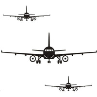 Airplane Metal Wall Art for Kids' Room Decor