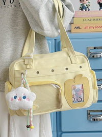 2026 New Trendy Versatile Large Capacity Ita Bag for Women Casual Fashion Simple College Style Shoulder Handbag