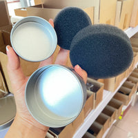 Makeup Brush Dry Cleaner Sponge Box for Quick Color Switch