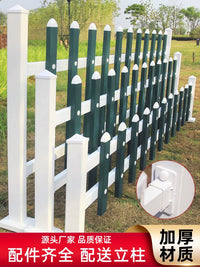 PVC Vinyl Garden Fence Panel for Lawn, Flower Beds, and Vegetable Patches
