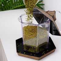 Outdoor Hanging Bird Feeder for Balcony & Garden - Hummingbird & Wild Bird Food Dispenser
