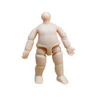 2.5-3 inch BJD Doll Body for Customization and Dress-Up, 6.3cm Articulated Hands, Princess Doll Accessories