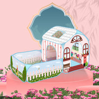 Kids Pop-Up Play Tent Outdoor Camping Interactive Game House Indoor Villa Automatic Setup