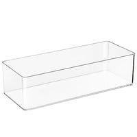Wearable Nail Storage Box, Acrylic Transparent Sealed Dustproof Nail Art Organizer, Rectangular Manicure Collection Case