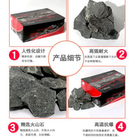 Sauna Heater Volcanic Rocks for Home Dry Steam Rooms