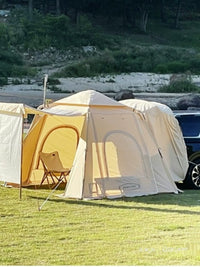 SUV Car Tail Tent Automatic Pop-Up Outdoor Sunshade Extension Canopy