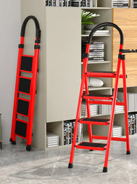 Multi-functional Folding Ladder for Home Use, Thickened Aluminum Alloy Step Ladder, Portable and Extendable