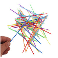 Plastic Counting Sticks Game Set for Kids, Educational Desktop Toy