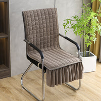 Non-Slip Office Chair Cover with Integrated Cushion, Thickened Boss Chair Protector