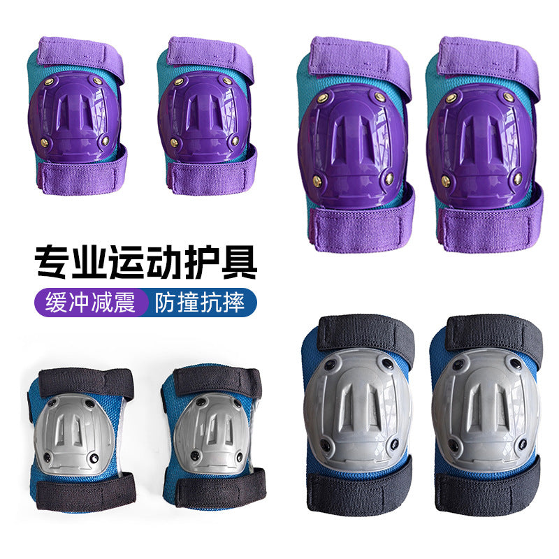 Kids' Protective Gear Set for Skateboarding, Roller Skating, and Cycling - Knee and Elbow Pads