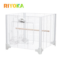 Ruiyoujia Panoramic Parrot Bird Cage Heightening Accessory
