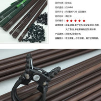 Orchid Plant Support Stakes with Clips for Climbing Vines and Flowers