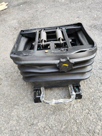 Universal Suspension Seat Base with Slide Rails for Agricultural, Construction, and Marine Vehicles