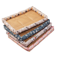Pet Cooling Mat & Bed for Cats and Small Dogs, Breathable Summer Ice Pad for All Seasons